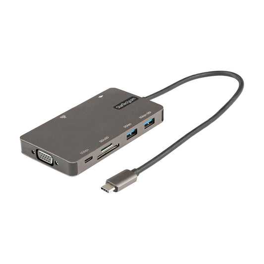 Adaptateur multiport USB-C StarTech avec HDMI, VGA, USB, GbE et PD