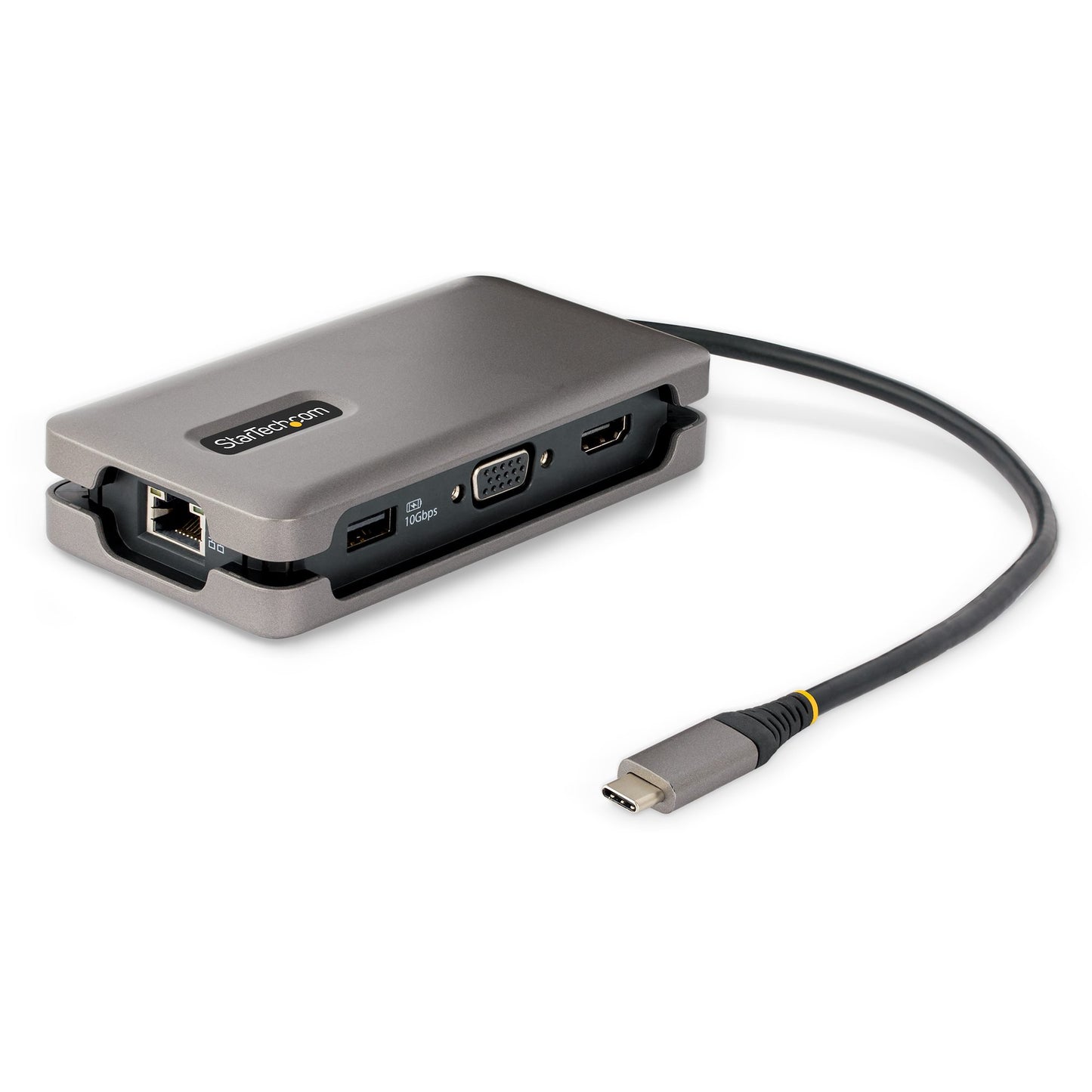 Adaptateur multiport USB-C StarTech avec HDMI, VGA, USB, GbE et PD