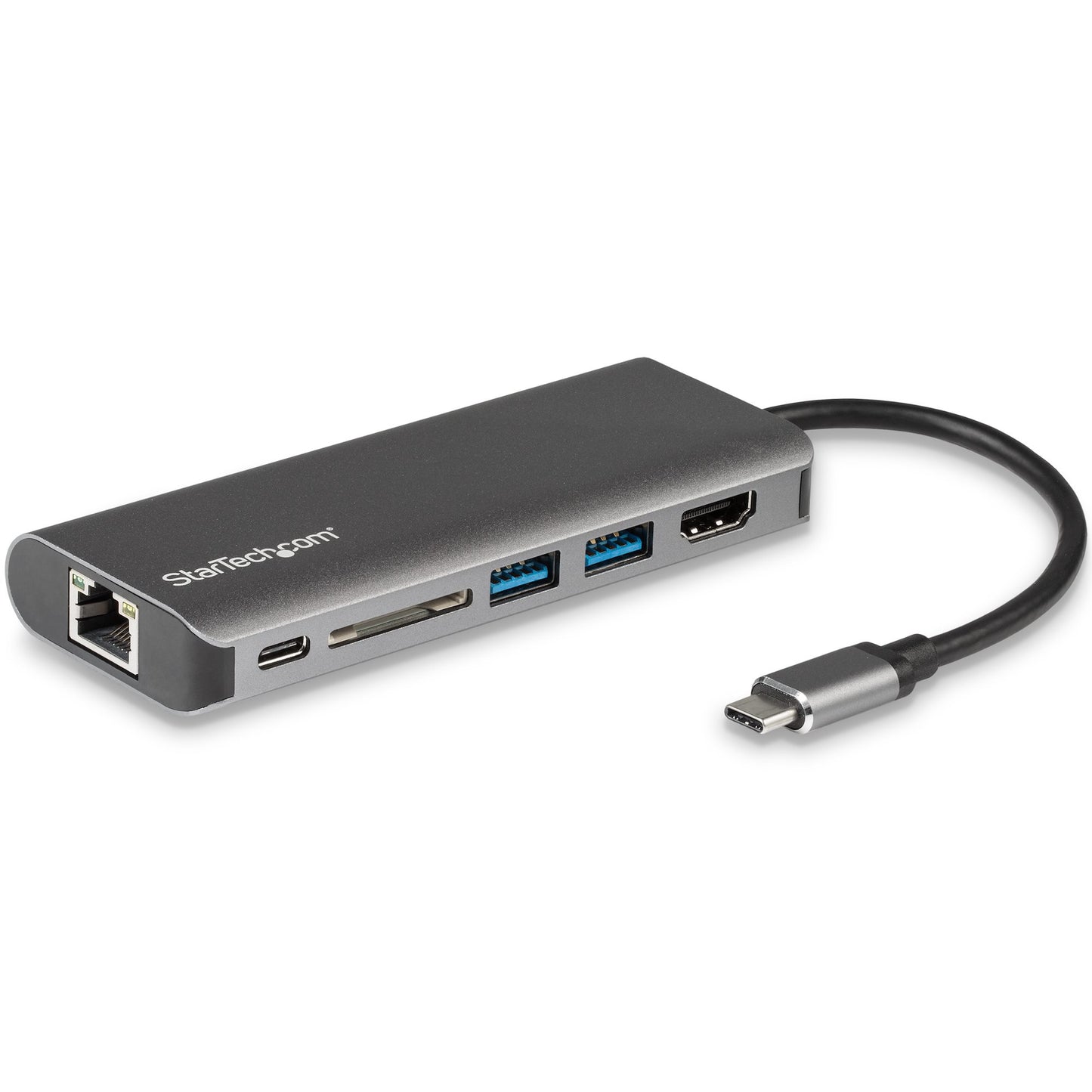 Adaptateur multiport USB-C StarTech avec HDMI 4K, alimentation 60 W et Gigabit Ethernet