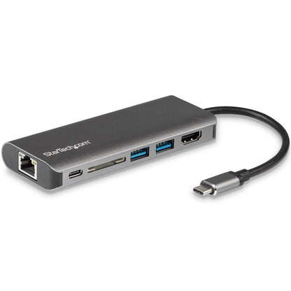 Adaptateur multiport USB-C StarTech avec HDMI 4K, alimentation 60 W et Gigabit Ethernet