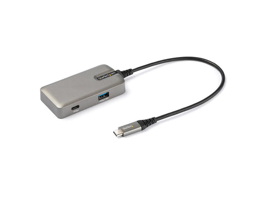 This compact USB-C multiport adapter from StarTech expands connectivity with HDMI, USB-A, and dual USB-C ports, all via a single USB-C connection. Supporting up to 4K 60Hz resolution and 100W Power Delivery passthrough, it’s an ideal mobile or desktop dock. Compatible with Windows, macOS, Chrome OS, iPadOS, and Android, and TAA-compliant for government procurement.