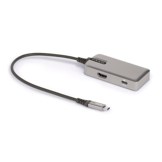 Adaptateur multiport USB-C StarTech avec HDMI 4K et alimentation 100 W, DKT31CHPD3