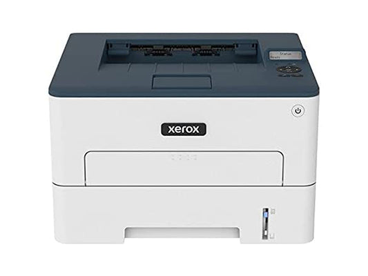 The Xerox B230/DNI is a high-performance monochrome laser printer designed for small businesses and home offices seeking fast, reliable output. With speeds up to 36 ppm and first-page readiness in as little as 6.8 seconds, it offers robust productivity for everyday printing. Standard duplexing, multiple connectivity options including Wi-Fi and Gigabit Ethernet, and compatibility with AirPrint and Mopria make it ideal for modern workflows.