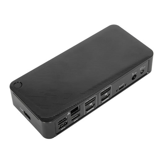 Targus USB-C Universal DV4K Docking Station with 100W PD, Black
