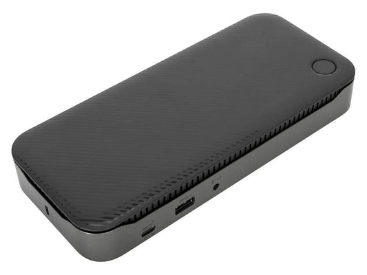 USB-C Hybrid/Universal 4K Quad Docking Station with 100W Power Delivery Charco. Designed for professionals who need to maximize screen space and performance, this TARGUS dock supports multiple 4K displays via USB-C and delivers high-speed data transfer with reliable power delivery. Ideal for enterprise users seeking an efficient, TAA-compliant solution.