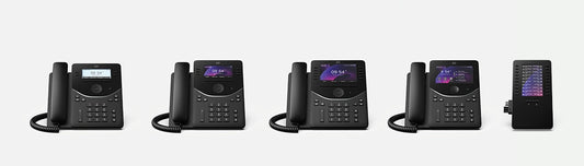 Cisco Desk Phone 9851, No-NFC, TAA, Carbon Black