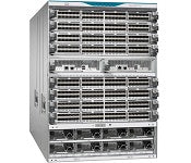 Châssis de configuration de base CISCO MDS 9710 V2 avec 2 SUP-4, 3 FAB-3, 4 3KAC