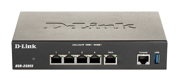 Routeur VPN à services unifiés D-Link DSR-250v2
