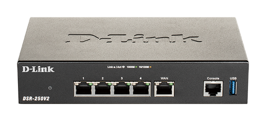 Routeur VPN à services unifiés D-Link DSR-250v2
