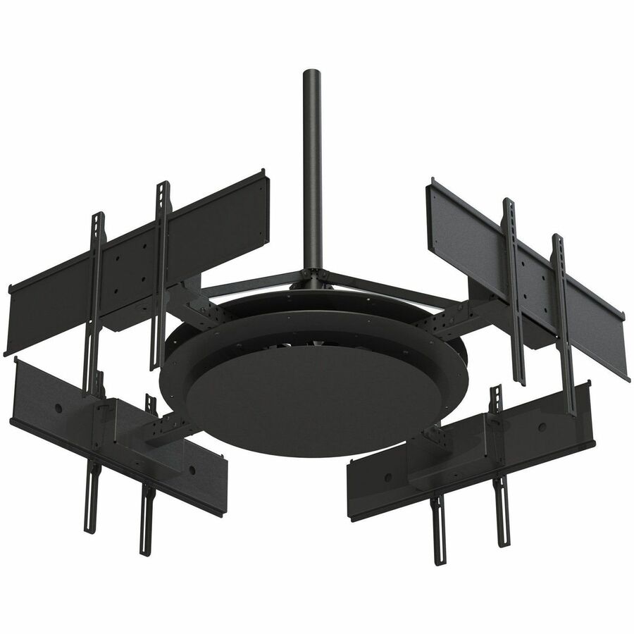 Support de plafond multi-écrans Peerless DST975-4, capacité de 125 lb