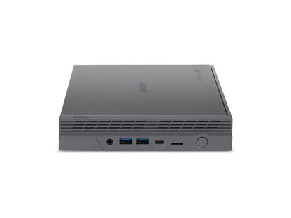 ACER Chromebox CXI5-I38G delivers professional-grade performance in a compact form factor. Powered by a 12-core Intel Core i7-1270P vPro processor, 16GB DDR4 RAM, and a 256GB PCIe SSD, it offers efficient multitasking and fast data access. Includes Chrome OS with enterprise features such as 0-touch enrollment, Kensington lock slot, and compatibility with Acer docking monitors (sold separately).