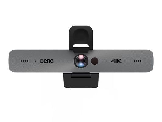 The BenQ DVY32 is a high-performance 4K video conferencing camera, Zoom Certified for professional meeting environments. Featuring a 5x digital zoom, wide 120° diagonal field of view, and high-resolution video capture, it is ideal for broad meeting rooms and immersive virtual collaboration. The USB interface ensures simple, wired connectivity for seamless integration with conferencing platforms.