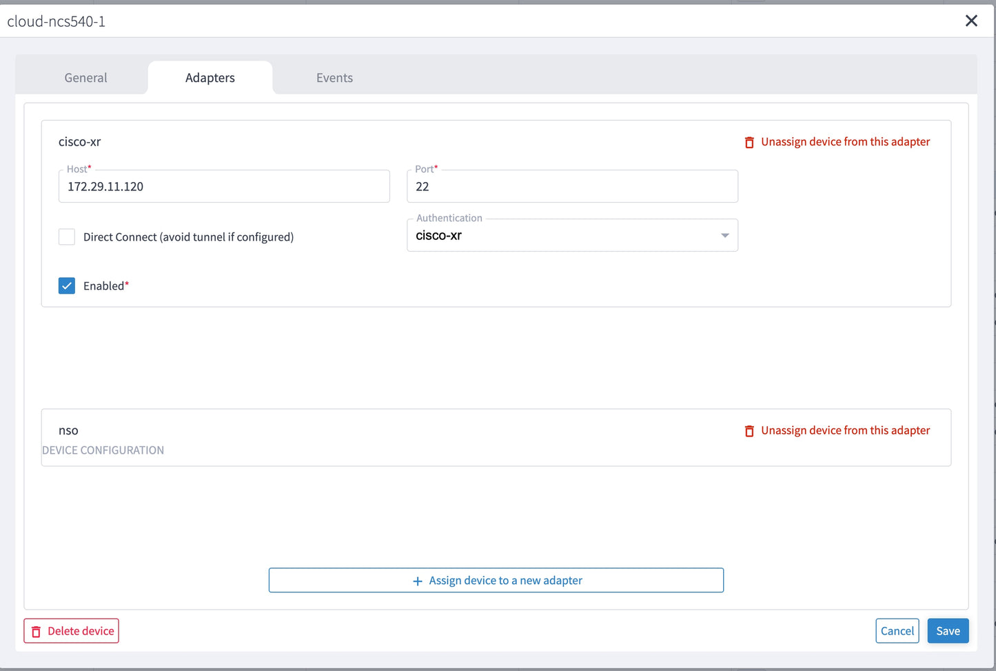 Licence CISCO SW pour HA pour SVO, E-Del