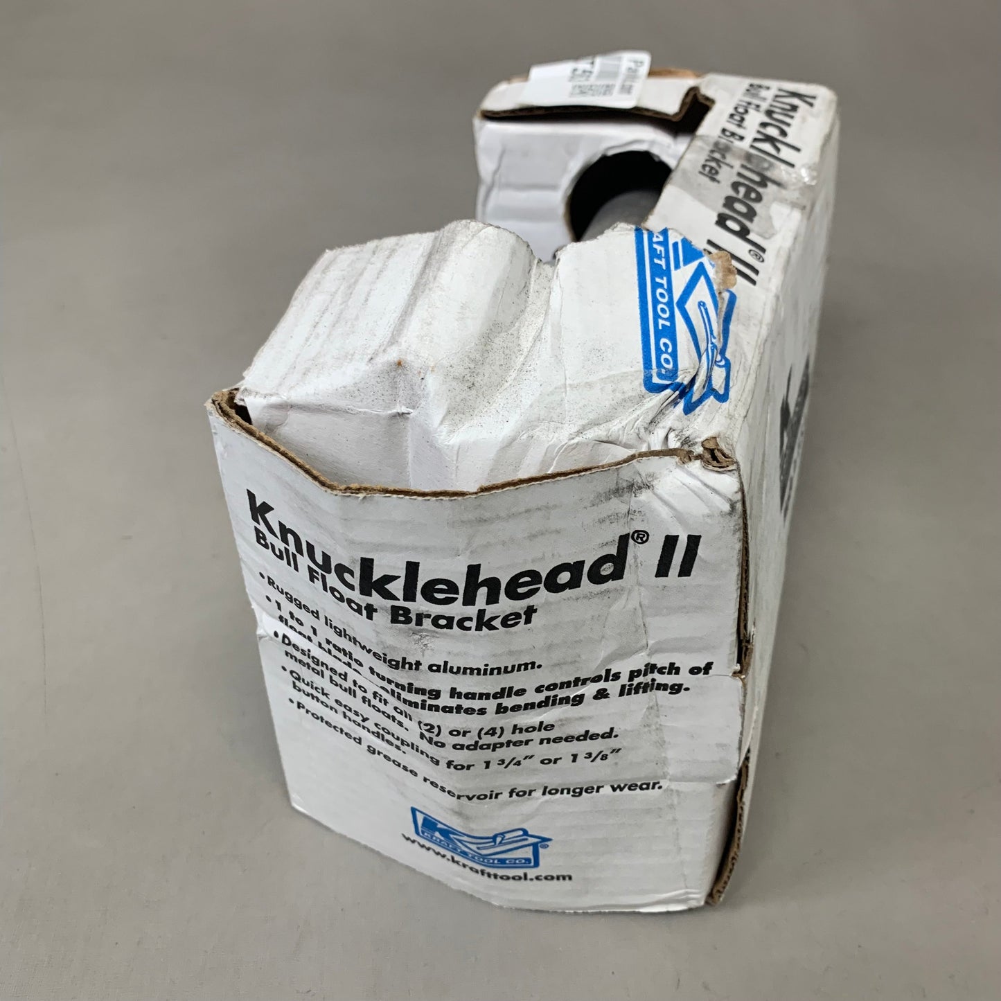 KRAFT TOOL Knucklehead ll Tilt Float Bracket 9 In. x 5 In. x 8 In. Gray CC296