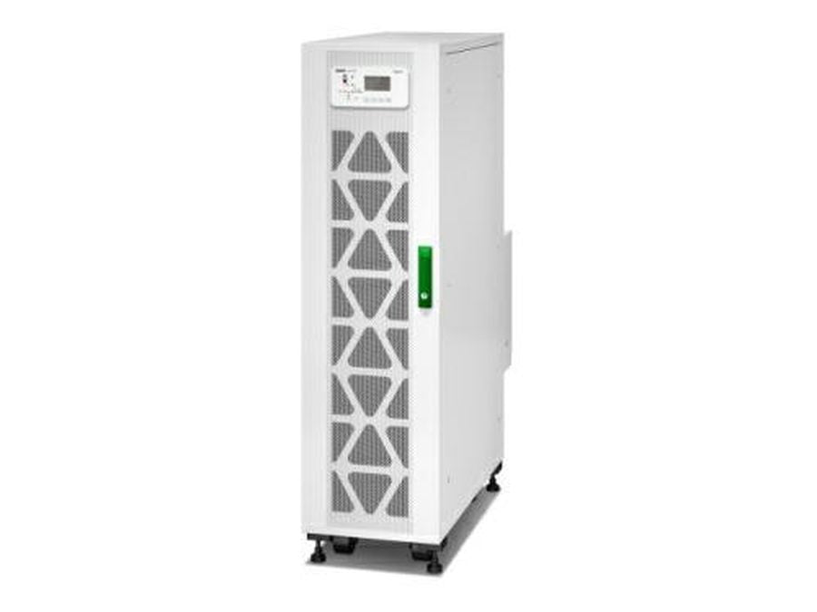The APC EASY UPS 3S is a 20 kVA, 208V 3-phase online UPS system designed for high-demand enterprise environments. Tailored for internal battery configuration and featuring a 5x8 startup, this UPS ensures continuous performance during power disruptions. It delivers dependable power protection with versatile installation flexibility.