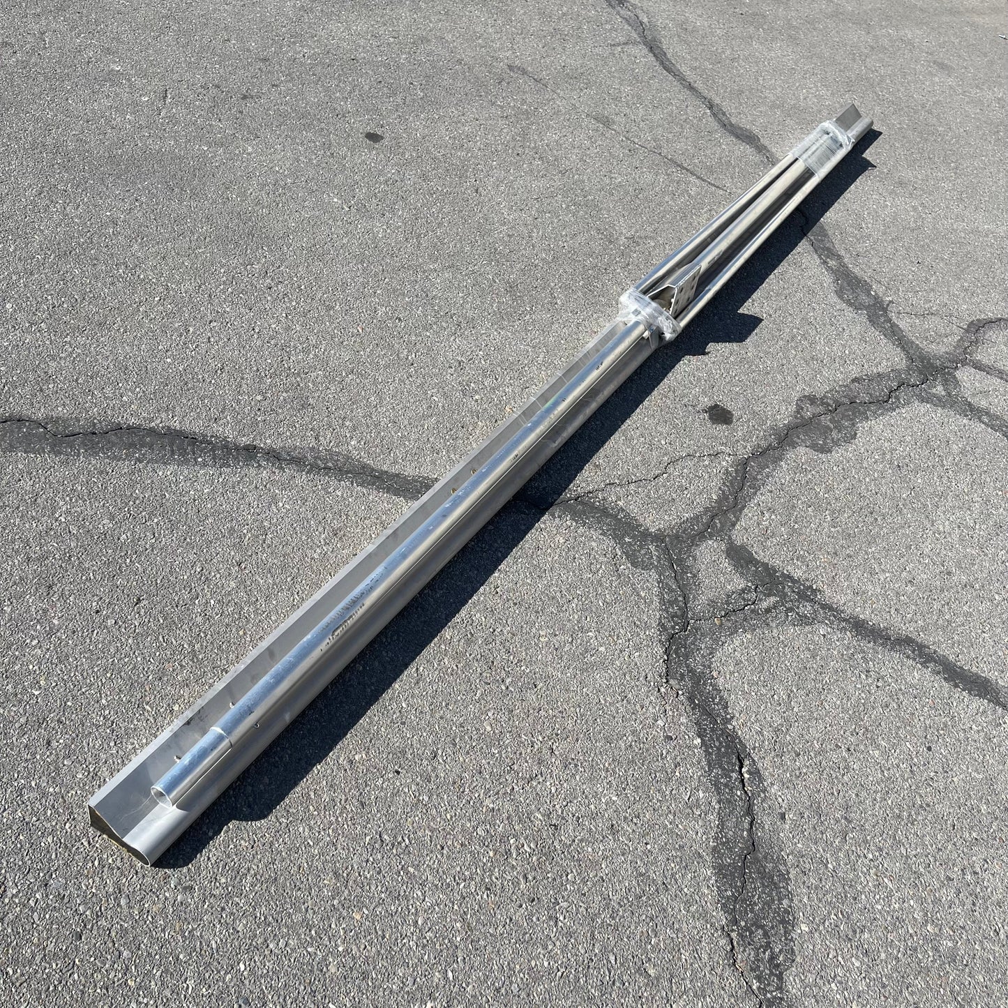 KRAFT TOOL CO. Extru-Lite Magnesium Paver 123.5” handle 144” x 4.5” screed CC291