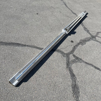 KRAFT TOOL CO. Extru-Lite Magnesium Paver 123.5” handle 144” x 4.5” screed CC291