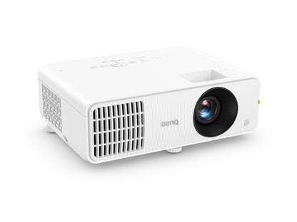 The BENQ EH700 is a high-performance laser projector featuring 4000 ANSI lumens brightness, Full HD 1080p resolution, and a dynamic contrast ratio of 3,000,000:1. Designed for rich multimedia experiences, it includes LAN connectivity, integrated speakers, and a built-in Android 9 OS to support USB plug-n-play and app downloads. With its flexible throw ratio and compact design, the EH700 is ideal for meetings, classrooms, and media presentations.