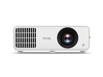 The BENQ EH700 is a high-performance laser projector featuring 4000 ANSI lumens brightness, Full HD 1080p resolution, and a dynamic contrast ratio of 3,000,000:1. Designed for rich multimedia experiences, it includes LAN connectivity, integrated speakers, and a built-in Android 9 OS to support USB plug-n-play and app downloads. With its flexible throw ratio and compact design, the EH700 is ideal for meetings, classrooms, and media presentations.
