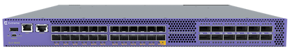 Routeur Extreme SLX 9640-24S-AC-F avec 24 ports SFP+ et 4 ports QSFP28, 1U, alimentation secteur