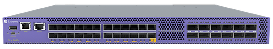 Extreme SLX 9640-24S-AC-F Router with 24xSFP+ & 4xQSFP28 Ports, 1RU, AC Power
