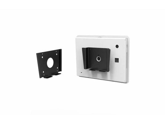The COMPULOCKS VESA Flat Wall Mount Bracket is a fixed cable management solution that enables secure mounting of enclosures onto walls or flat surfaces. Supporting devices up to 10 lbs (4.5 kg) and suitable for screens up to 24 inches, it’s ideal for streamlined workspace organization. Featuring TAA compliance and a sleek black finish, it combines functionality with versatile design.