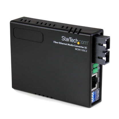 StarTech 10/100 Ethernet to ST Multi-Mode Fiber Media Converter