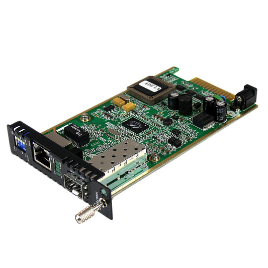 Carte convertisseur de média Gigabit SFP ouverte StarTech ET91000SFP2C