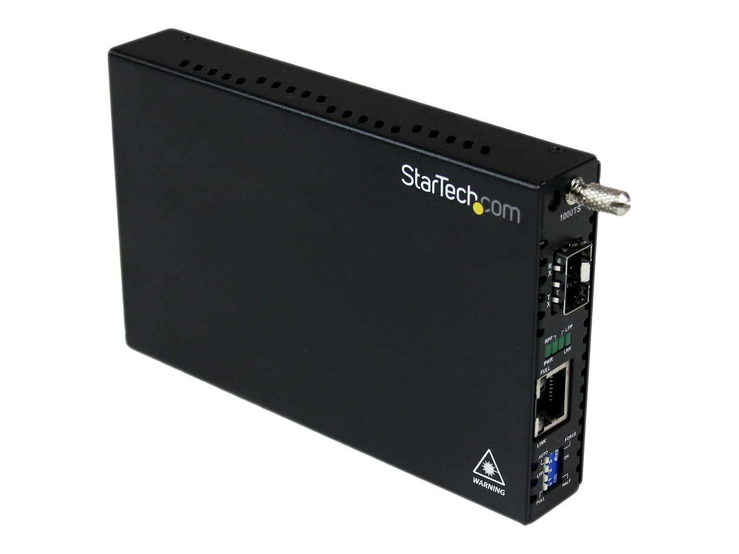 Convertisseur de média fibre optique Gigabit StarTech avec emplacement SFP ouvert