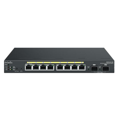 ENGENIUS EWS2910P-FIT 8-Port Gigabit PoE+ L2+ Switch with 2 SFP, 55W Budget