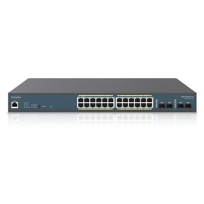 Commutateur Gigabit PoE+ L2+ EnGenius EWS7928FP-FIT 24 ports avec budget de 410 W