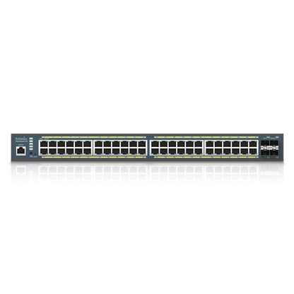 Commutateur Gigabit PoE+ L2+ EnGenius EWS7952FP-FIT 48 ports, 740 W, 4 SFP, géré