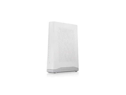 The ZYXEL EX5512-T0 AX6000 is a managed WiFi 6 router designed for ISPs, delivering ultrafast speeds with advanced TR-069 remote management capabilities. Featuring dual-band wireless connectivity and multiple Gigabit ports, it combines performance with flexible deployment options for modern network infrastructures.