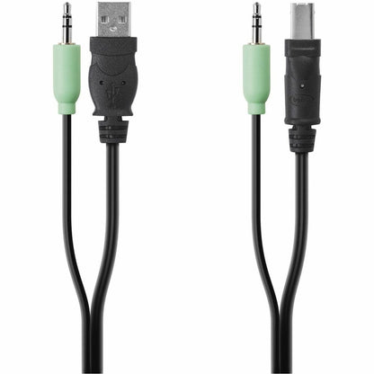 Belkin TAA USB/AUD SKVM Cable, 6 ft (F1D9022B06T)
