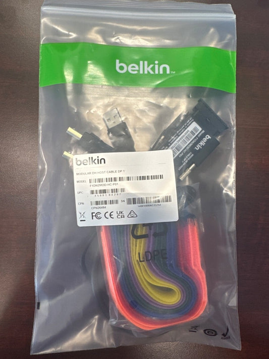 Belkin Modular SH-DH Host Extension Cable, 4 ft, Male/Male Connectors