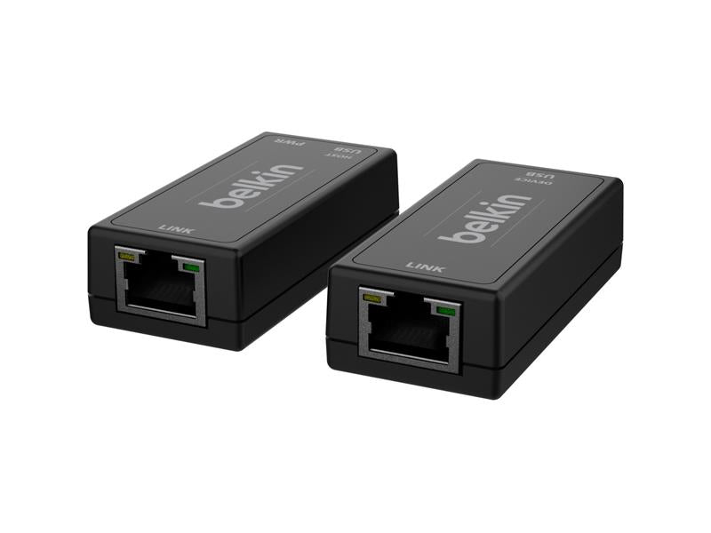The BELKIN F1DN-USB-XTRC USB Copper Extender Set is designed to provide reliable USB signal extension capabilities in professional AV setups. Compliant with TAA standards and manufactured in the United States, it meets stringent security and quality requirements. Ideal for enterprises and government environments where dependable signal routing is essential.