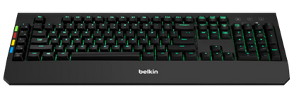 Télécommande KVM sécurisée Belkin avec clavier intégré, F1DN008KBD