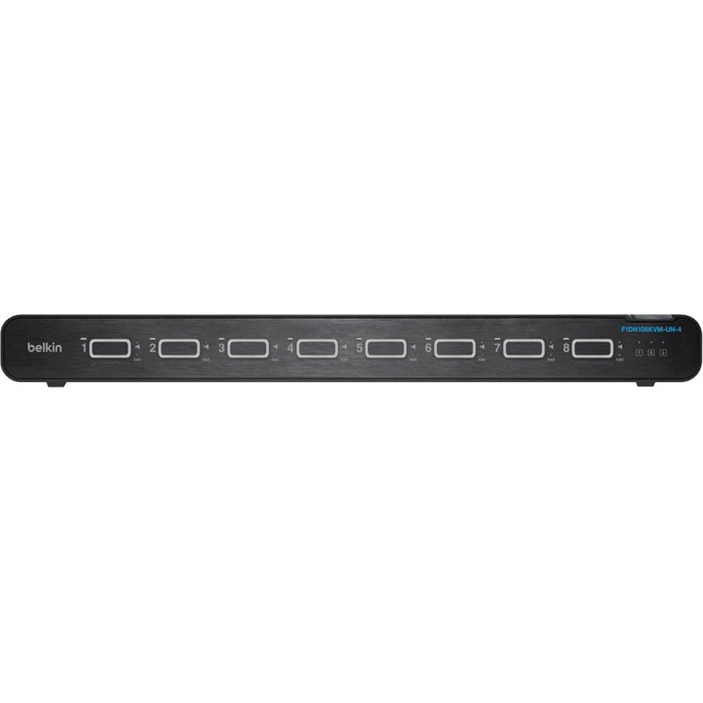 Commutateur KVM de bureau sécurisé Belkin 8 ports DP/HDMI F1DN108KVM-UN-4