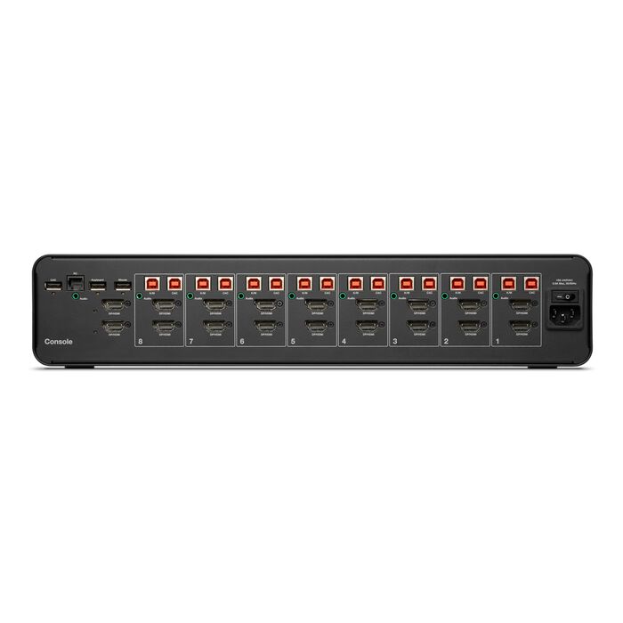 Commutateur KVM de bureau sécurisé Belkin 8 ports DP/HDMI avec CAC, PP4.0