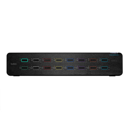 Commutateur KVM sécurisé Belkin 16 ports DP/HDMI PP4.0 F1DN116KVM-UN-4