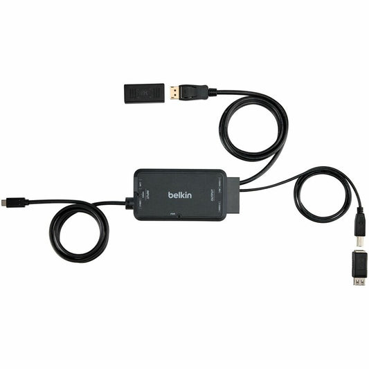 Belkin TAA USB-C to DP/USB KVM Cable, 6ft (F1DN1CCBL-CPN6T)