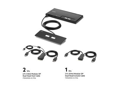 Belkin Modular DVI Single Head Console Cable, 6ft, TAA Compliant