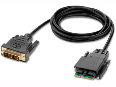 The Belkin Modular DVI Single Head Console Cable (6 Feet) is a secure KVM cable solution designed to support streamlined connectivity in professional IT environments. With a TAA-compliant build and manufactured in the United States, this cable ensures compatibility with government and enterprise-grade configurations. Ideal for use with modular KVM switch systems, it simplifies setup and delivers consistent performance for secure console management.