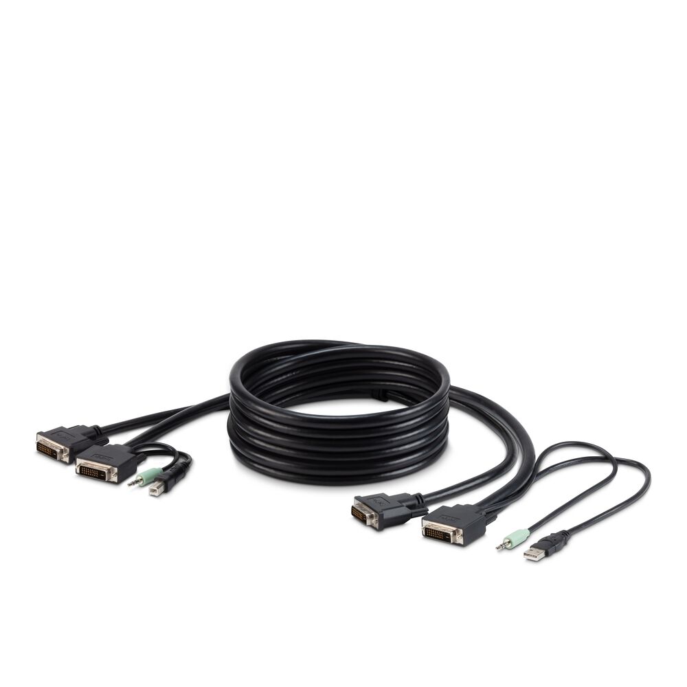 Belkin TAA HDMI to DVI SKVM Cable, 6ft, Male/Male