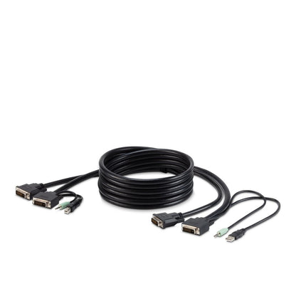 Belkin TAA HDMI to DVI SKVM Cable, 6ft, Male/Male