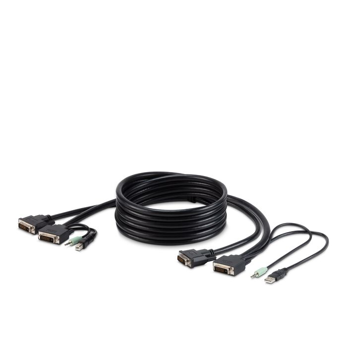 Belkin TAA HDMI to DVI SKVM Cable, 6ft, Male/Male