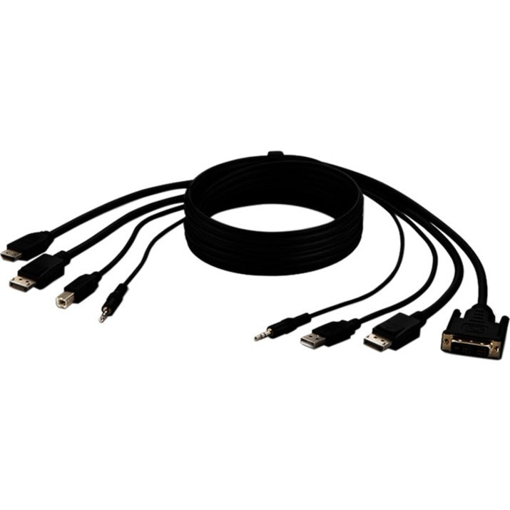 Belkin TAA HDMI to DVI SKVM Cable, 6ft, Male/Male