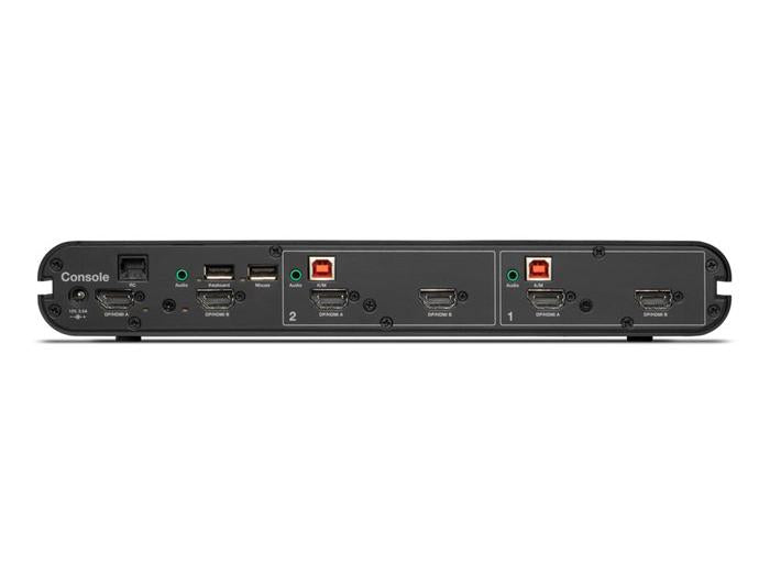 Belkin’s F1DN202KVM-UNN4 is a 2-port, dual-head Secure Desktop KVM Switch supporting both DisplayPort and HDMI interfaces. Engineered to meet NIAP Protection Profile 4.0 compliance, it's ideal for high-assurance environments. With support for 4K@60Hz resolution and TAA compliance, this device helps streamline secure workflows across systems.