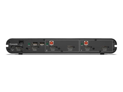 Belkin’s F1DN202KVM-UNN4 is a 2-port, dual-head Secure Desktop KVM Switch supporting both DisplayPort and HDMI interfaces. Engineered to meet NIAP Protection Profile 4.0 compliance, it's ideal for high-assurance environments. With support for 4K@60Hz resolution and TAA compliance, this device helps streamline secure workflows across systems.