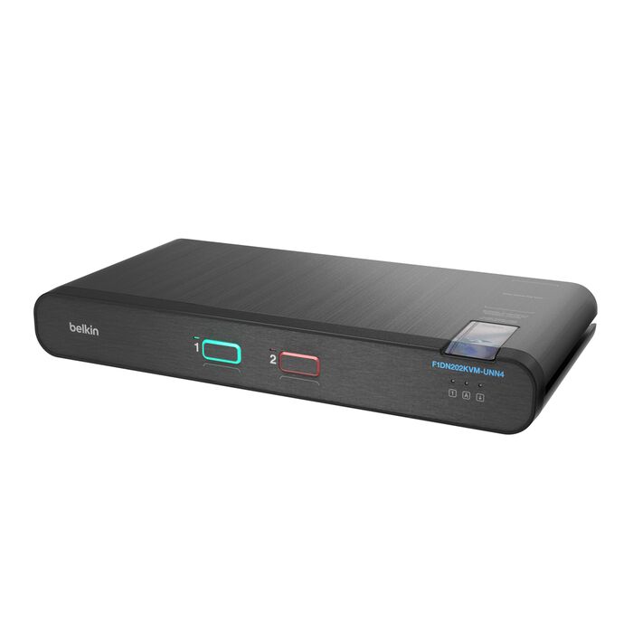 Belkin 2-Port Dual-Head DP/HDMI Secure KVM Switch (F1DN202KVM-UNN4)